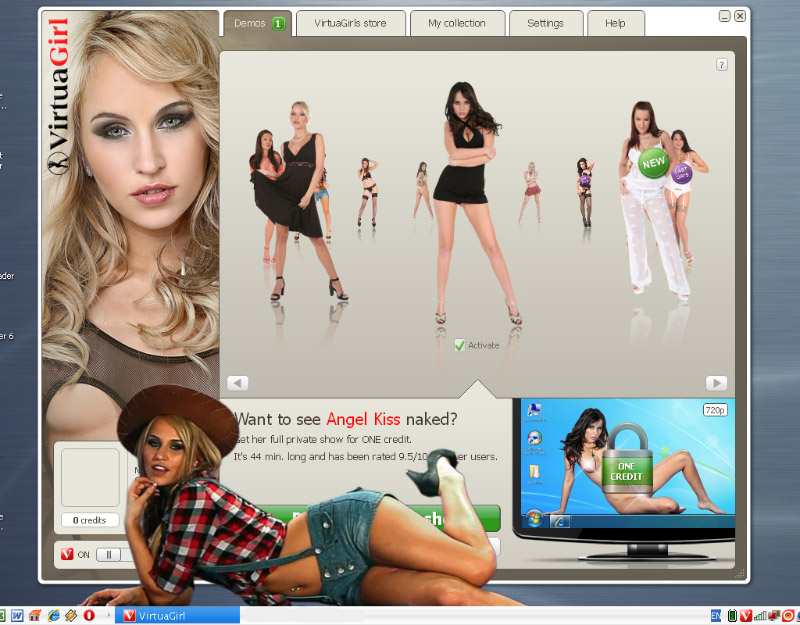 Virtual girl desktop software free download